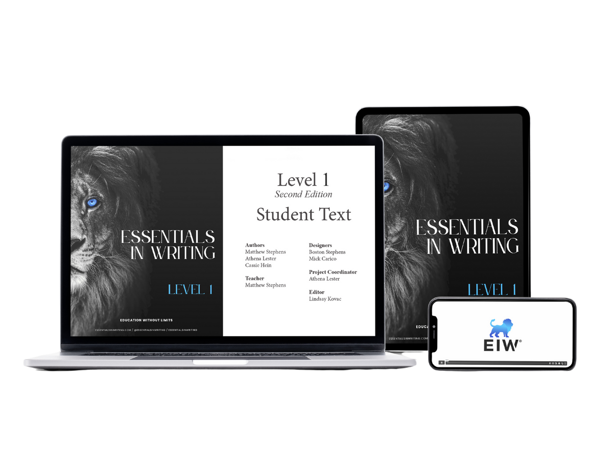 Essential Writing Essentials in Writing Level 1 Second Edition – EIW