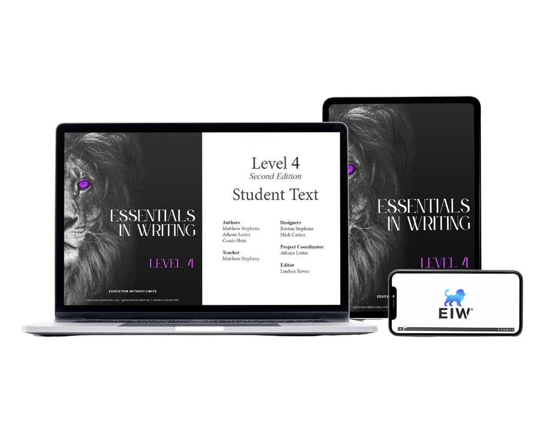 Inside Writing Levels Essentials in Writing Level 4 Second Edition – EIW
